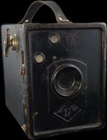 Antike Agfa Boxkamera / Kastenkamera / ca. 1935