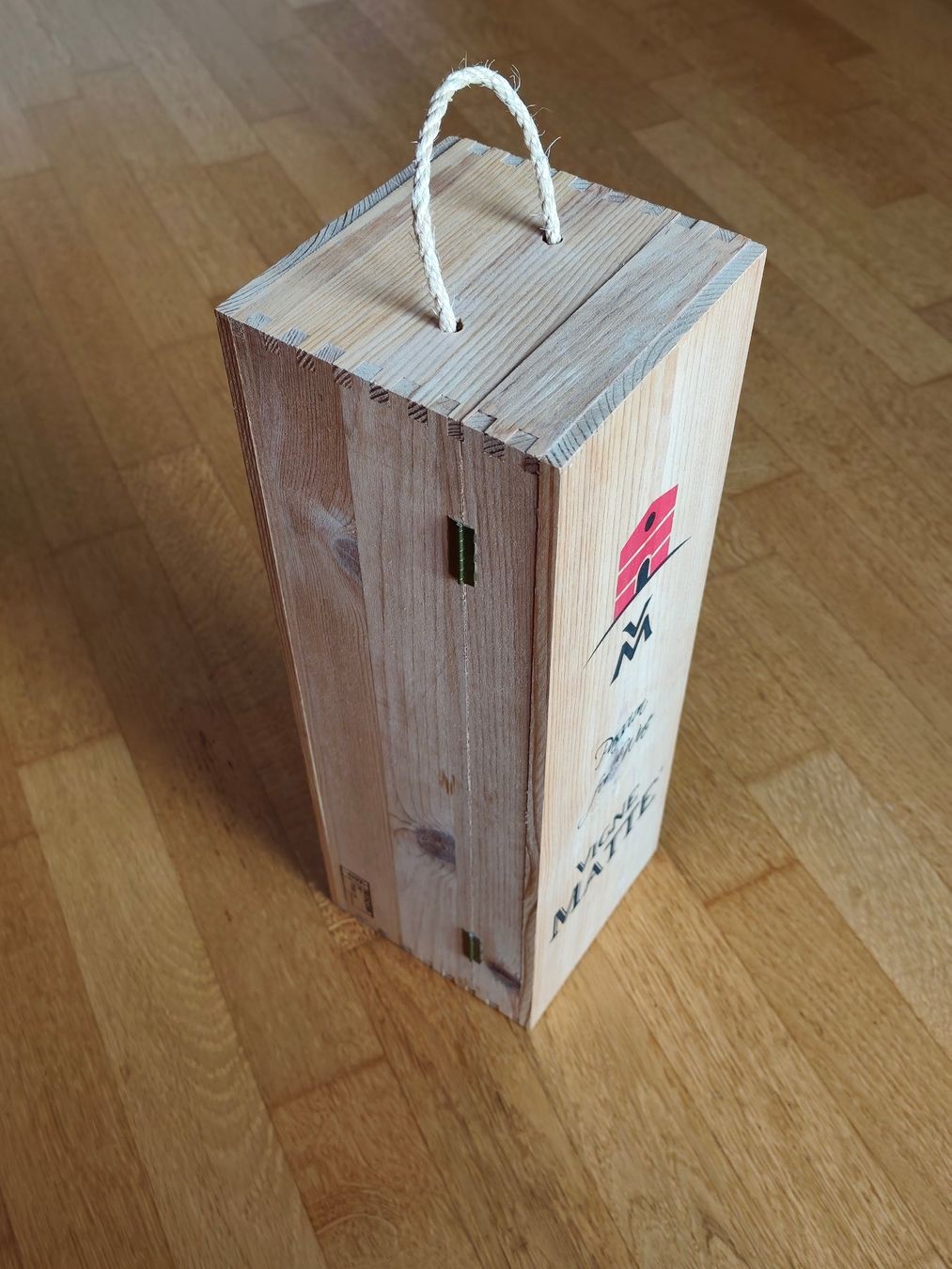 Altro: Weinkiste aus Holz – Usato da Biel/Bienne venduto da taureau03 1