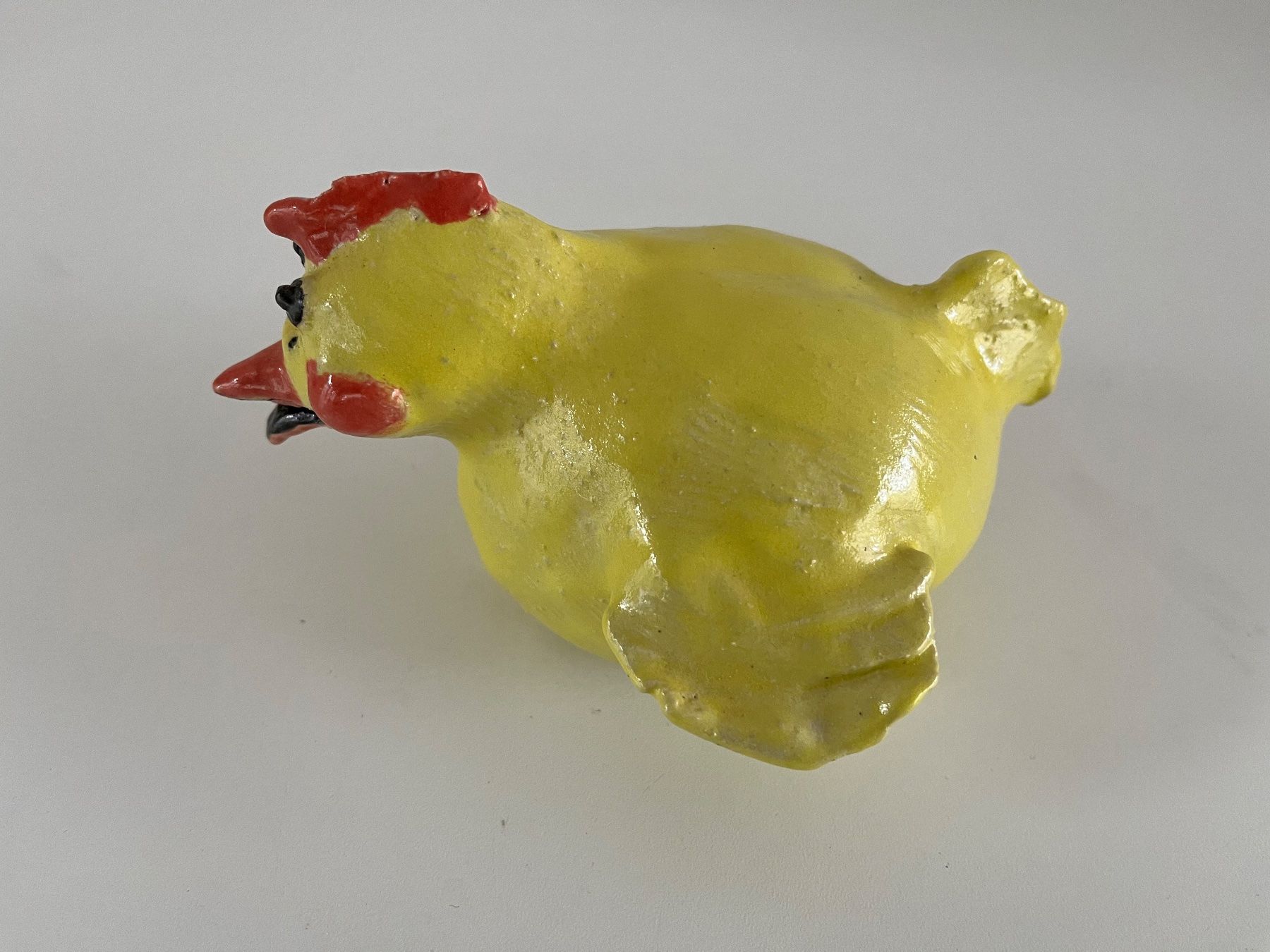 Statuette: Huhn-Kücken aus Keramik – Usato da Wetzikon ZH venduto da seli03 1
