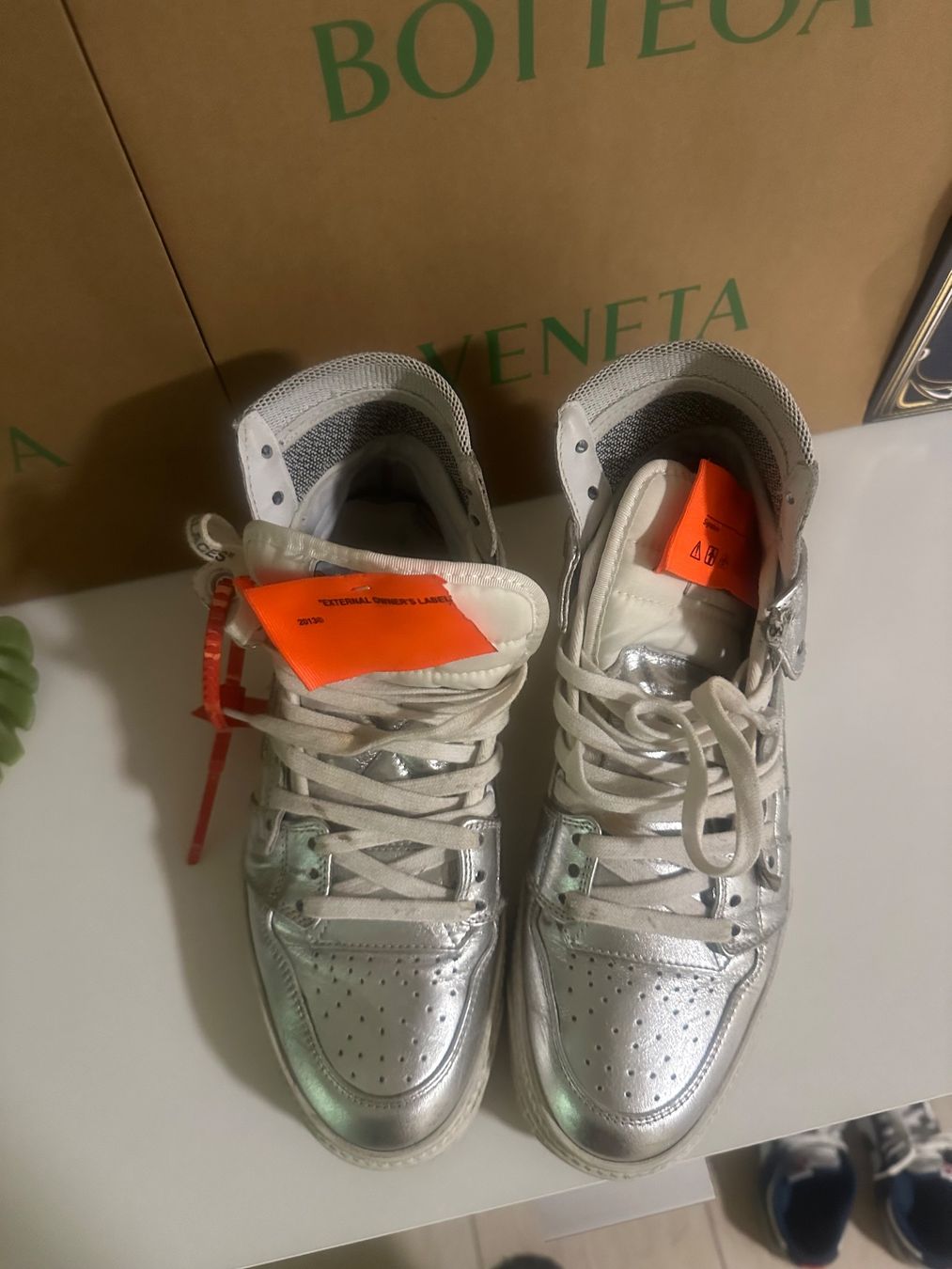 Off-White Scarpe da uomo: Off-White CUP SOLE 3.0 Sneaker Silber – Usato da Monte Carasso venduto da cilliss 2