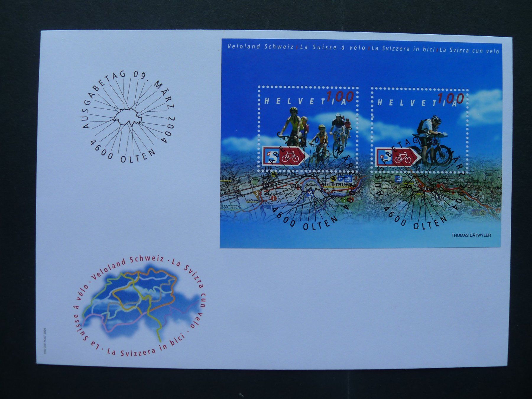 Tutti i francobolli: 2004 Nr. 1118 auf FDC – Usato da Dagmersellen venduto da wyss1982
