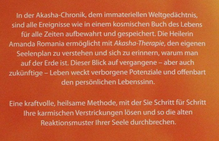 Libri: Akasha-Therapie Praxisbuch – Usato da Schlatt TG venduto da annesbuecher 1
