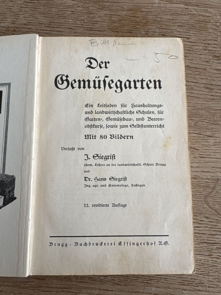 Libri: Der Gemüsegarten 1957 – Usato da Schlierbach venduto da Stee09 2