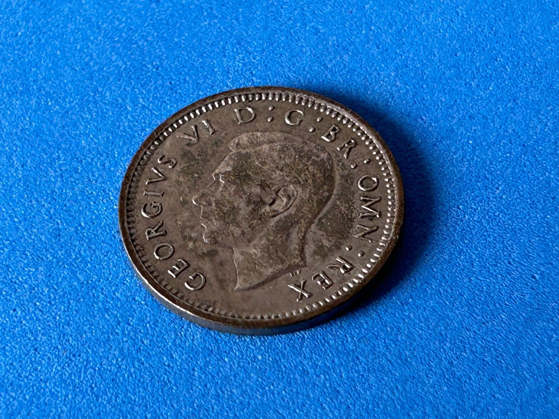 Tutti le monete: UK - 3 Pence 1938 – Usato da Corcelles NE venduto da AJKader 7