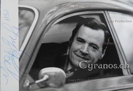 Josef Bek (1918-1995) Schauspieler - Autogramm
