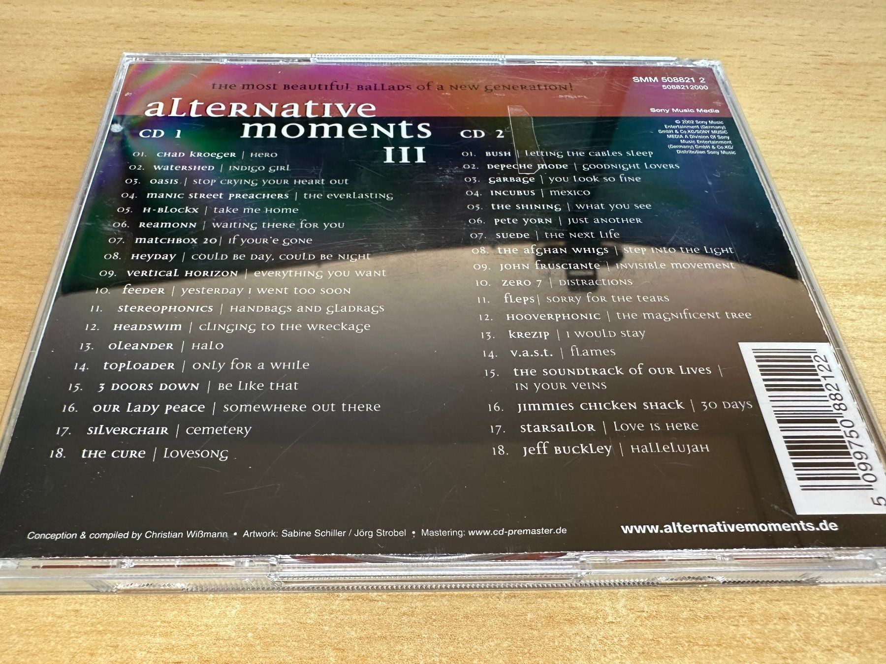 CD: Various – Alternative Moments III - 2 CD – Usato da Rikon im Tösstal venduto da Alpenmutz 1