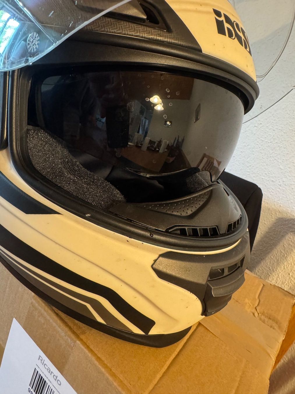 IXS Caschi & visiere: Motorradhelm IXS Integral weiss Grösse XL – Usato da Bülach venduto da Sandor 2