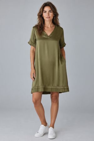 Robe Pako Litte vert olive taille M