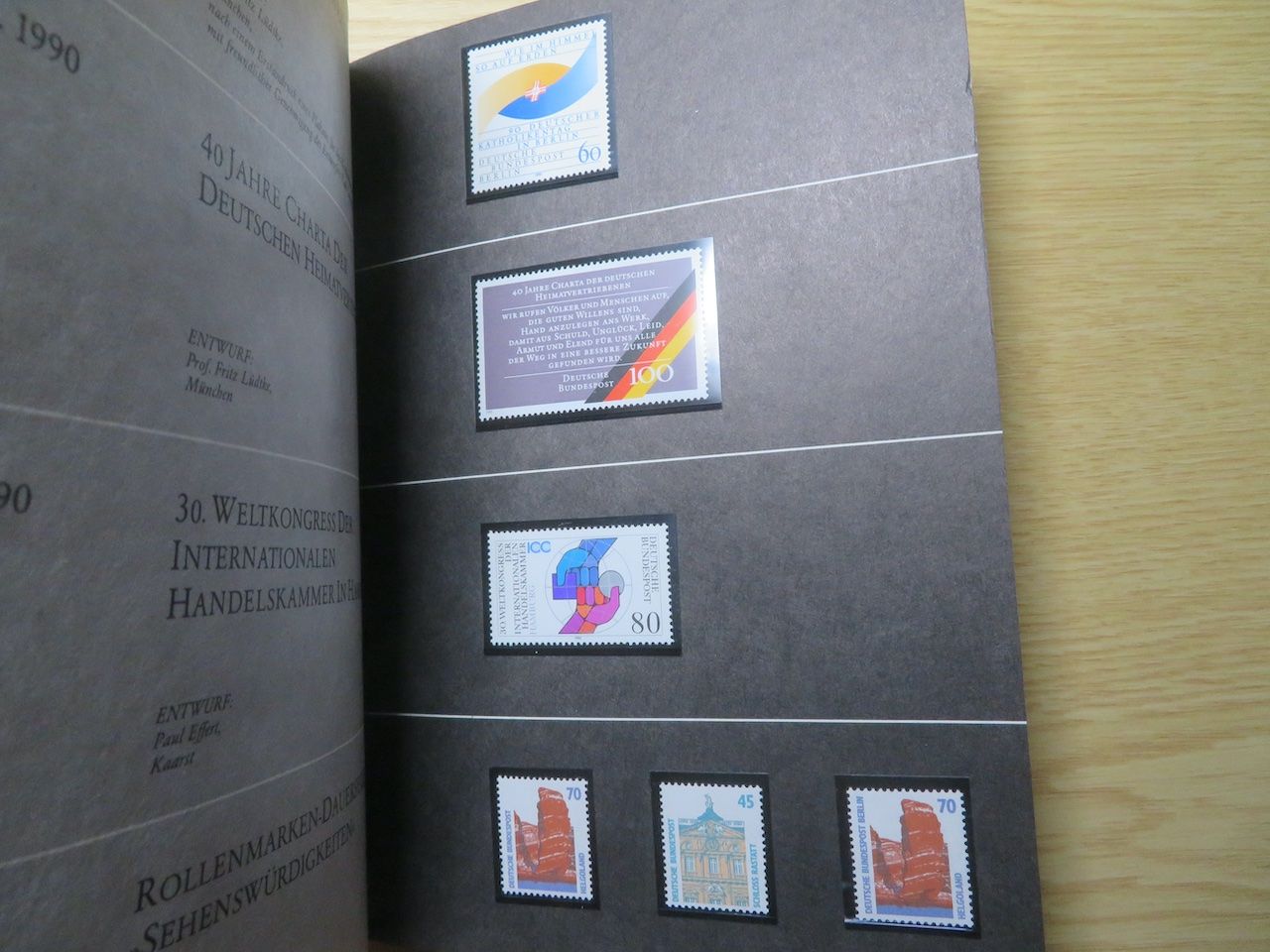Tutti i francobolli: Deutsche Bundespost Wertzeichen Ausgabe 1990 ** – Nuovo (secondo la descrizione) da Spreitenbach venduto da heitersberg54 3