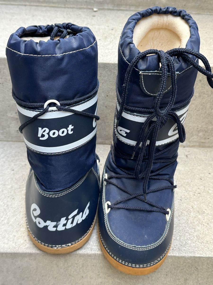 Chaussures femmes: Bottes de neige Cortina bleues, taille 37 – D'occasion à Leytron par TipTop1912 1