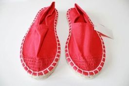 Chaussures ESPADRILLES rouges NEUF