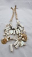 Schicke Boho Halskette Muscheln Perlen Ibiza Style  259