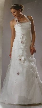 Verspieltes Brautkleid Gr. 38/40