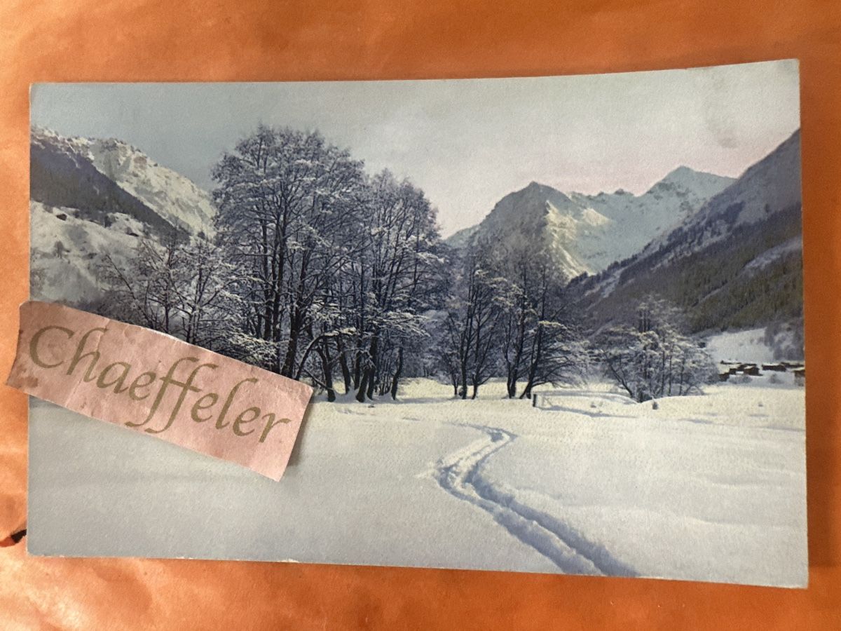 Cartoline postali: 1915 Schweiz, Partie bei Klosters – Usato da Zürich venduto da Chaeffeler