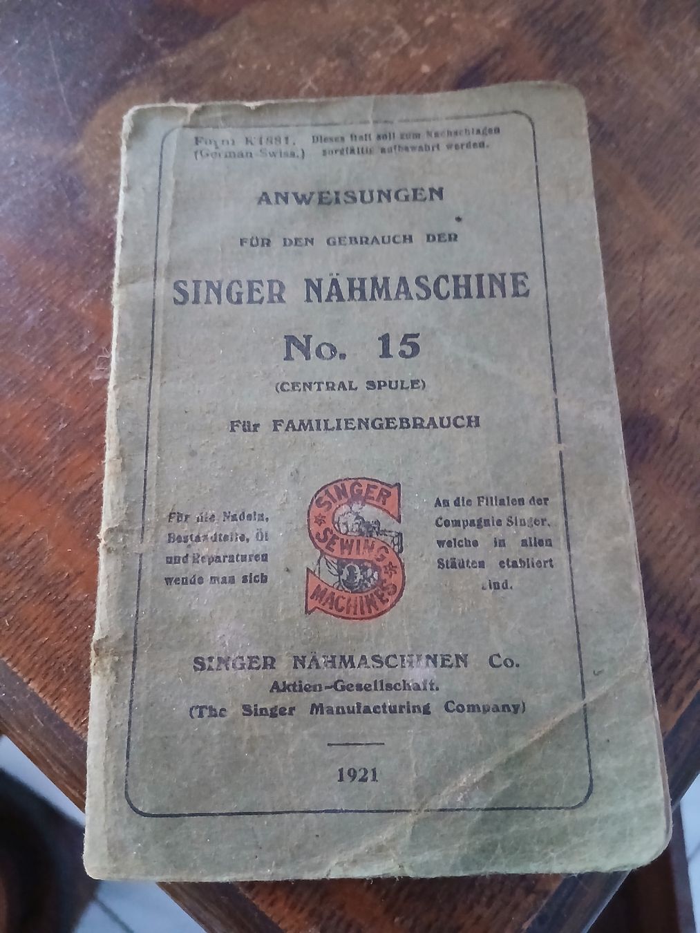 Singer Nähmaschinen: alte Singer Nähmaschine – Gebraucht aus Oensingen von Samalina 6