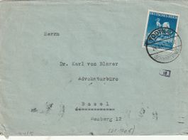 Deutsches Reich Brief mit Zensur 1941