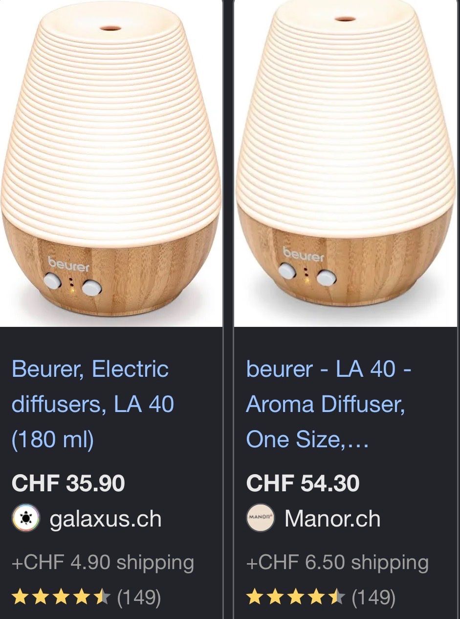 Beurer Diffusori di oli essenziali: Beurer aroma diffuser NEW UNUSED – Nuovo (secondo la descrizione) da Bogis-Bossey venduto da aye_jy77 4