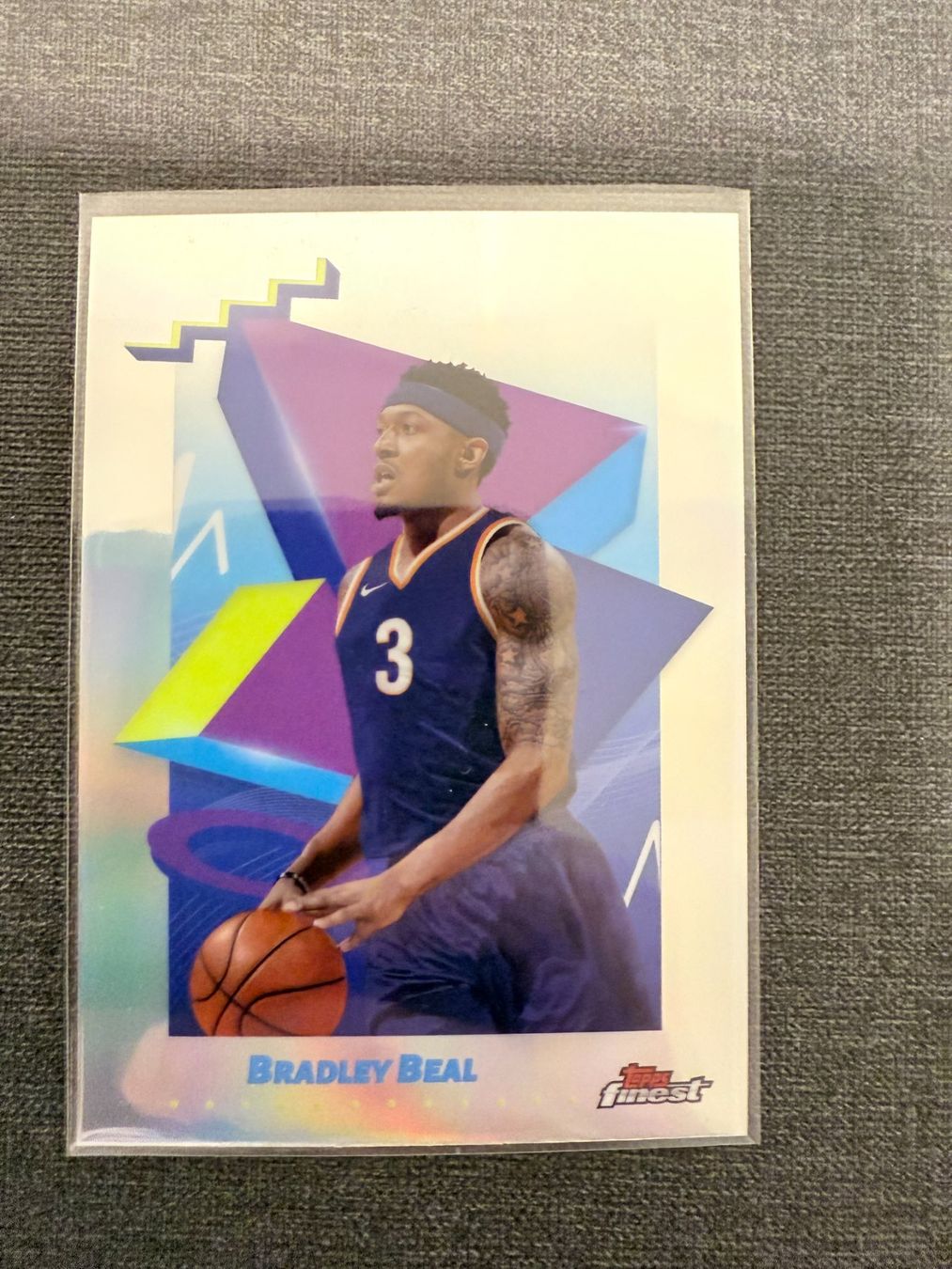 Topps Carte collezionabili: Topps finest Bradley Beal NBA Refractor – Usato da Burgdorf venduto da Sports_Cards_3400