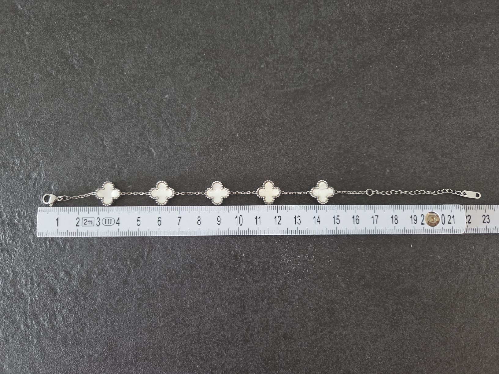 Bracciali & Braccialetti: schönes Armband, Kleeblatt, Clover, Blume – Nuovo (secondo la descrizione) da Wiesendangen venduto da Sinhuk 1