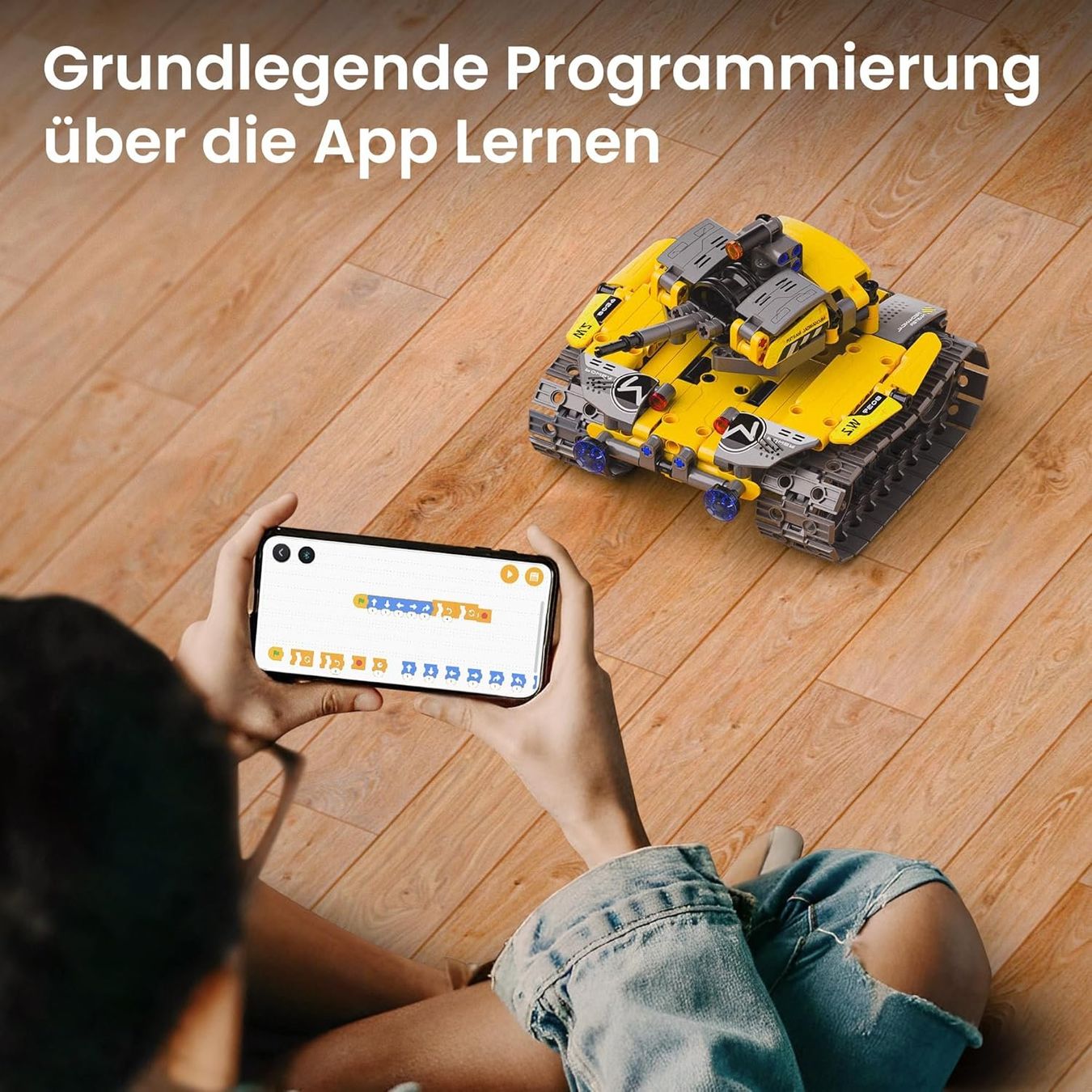 Modellismo RC: 5-in-1 Roboter Baukasten programmierbar App 488 Teile 8-12J – Nuovo e nell'imballaggio originale da Hallau venduto da Sale50OFF 1