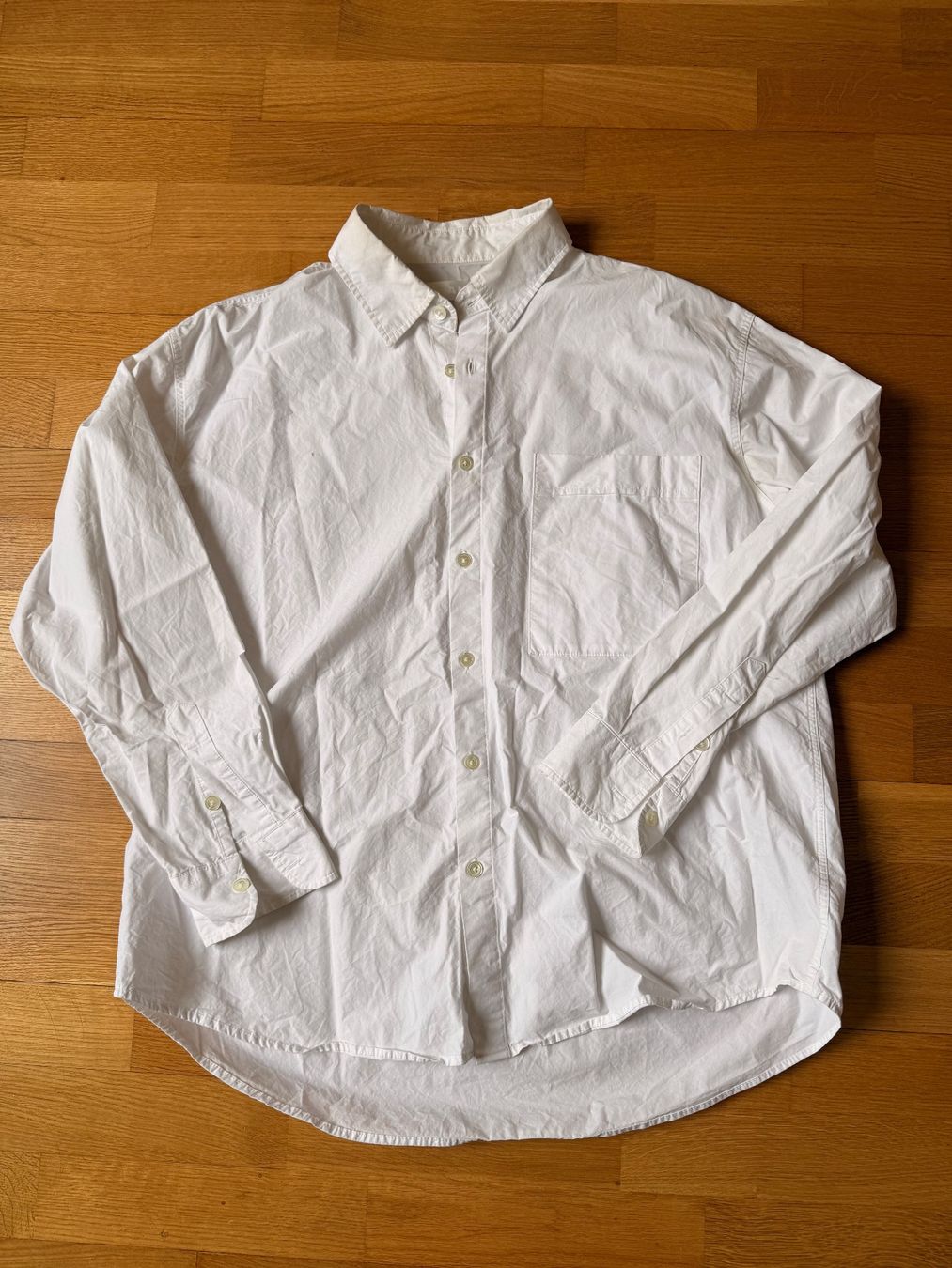 Camicie: Weisses Oversize Hemd Herren – Usato da Zürich venduto da Basilou98 2