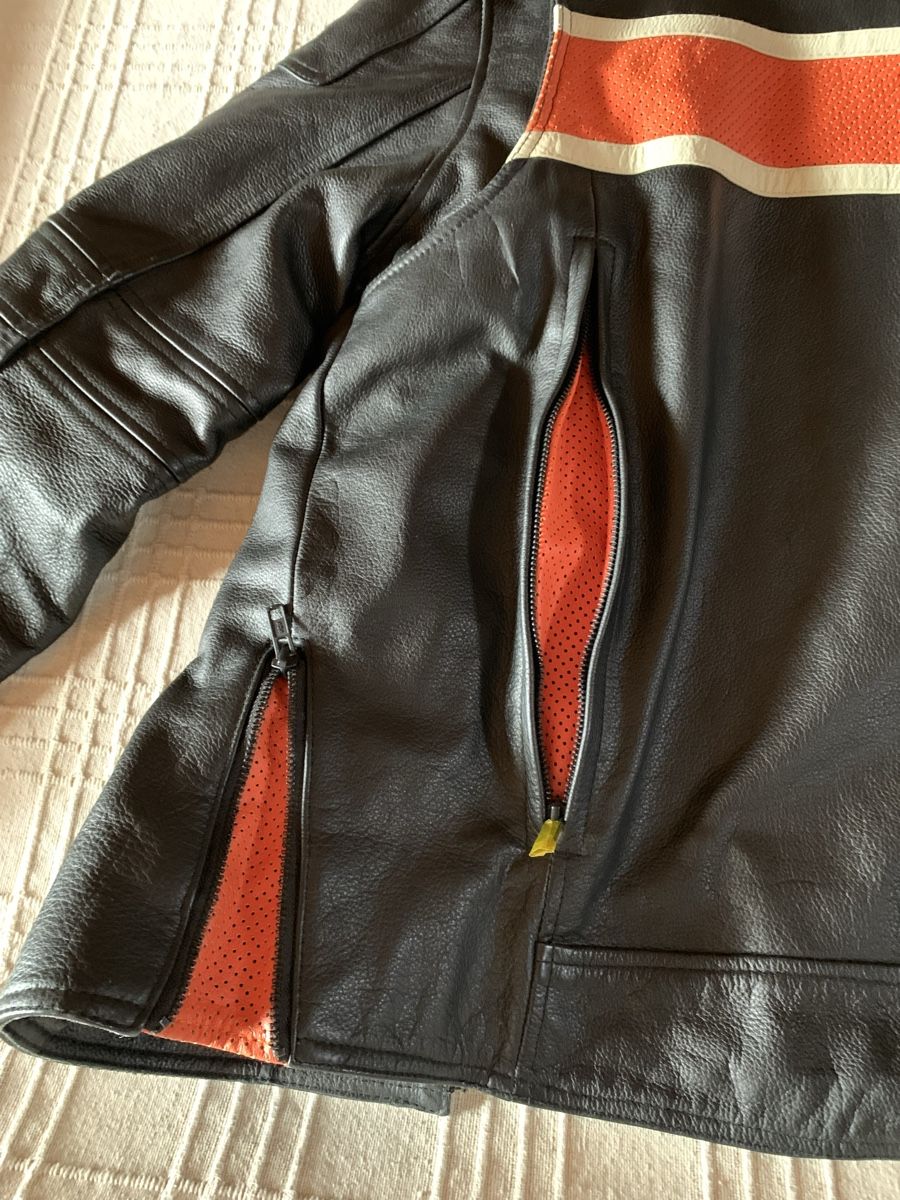 Jacken: Lederjacke, Chopperstyle, Gr. L – Gebraucht aus Röschenz von Corvette8 7