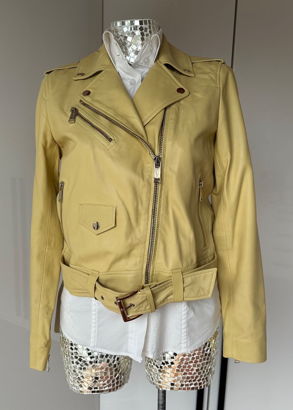 Michael Kors Jacken: Giacca in pelle Michael Kors **NUOVA** – Neu und originalverpackt aus Castel San Pietro von Moregi