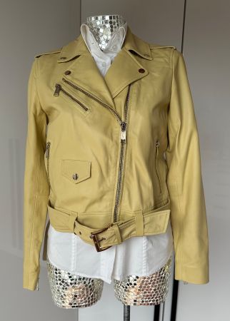 Giacca in pelle Michael Kors **NUOVA**