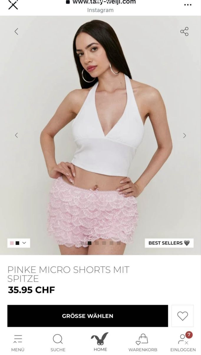 Tally Weijl Jupes: Pink shorts  – D'occasion à Biel/Bienne par lae_655t 2