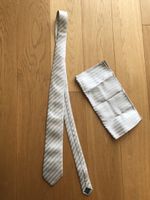 elegante Seidenkrawatte + Kissenbezug perfekt für Hochzeit