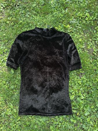 Pop Copenhagen T-Shirt schwarz glänzend Grösse S