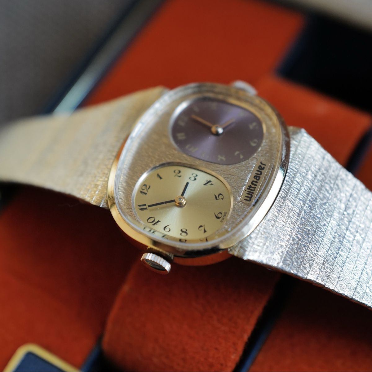 Swiss Orologi: Montre Vintage Witnauer Dual Time – Nuovo (secondo la descrizione) da Genève venduto da SpeedyTuesday 3