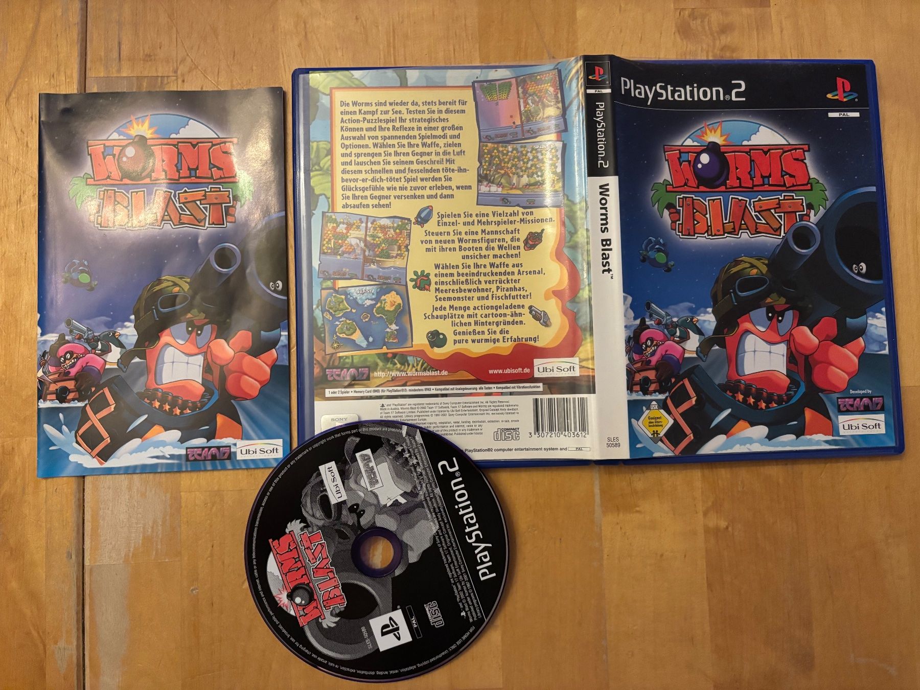 Spiele: Worms Blast (CIB) – Gebraucht aus Frenkendorf von gelbeZinnie