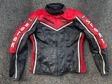 Motorradjacke Damen Leder (Gr. 48)