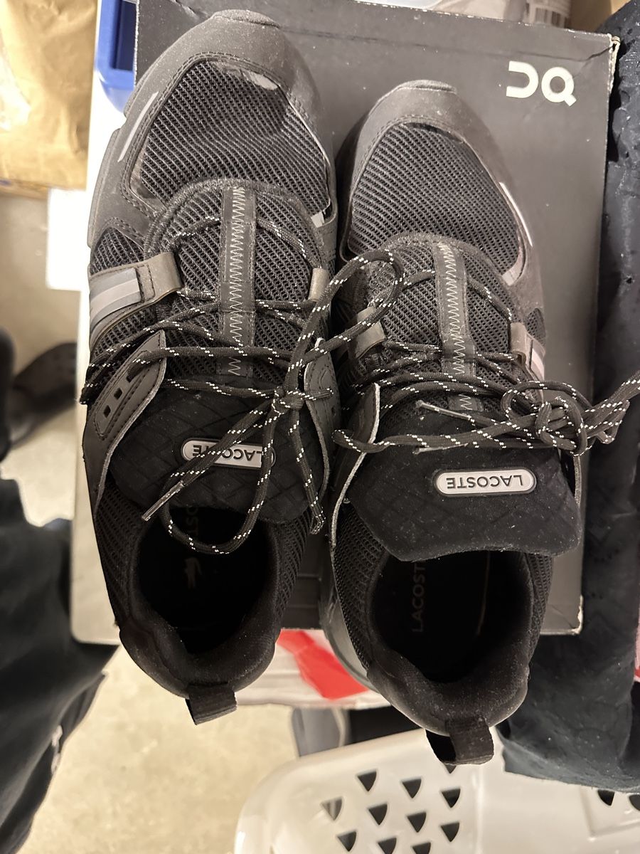 Lacoste Chaussures hommes: Lacoste Sneaker low - black Grösse 46 neu – Neuf (Voir description) à Riggisberg par Gs13_pn7srt 1