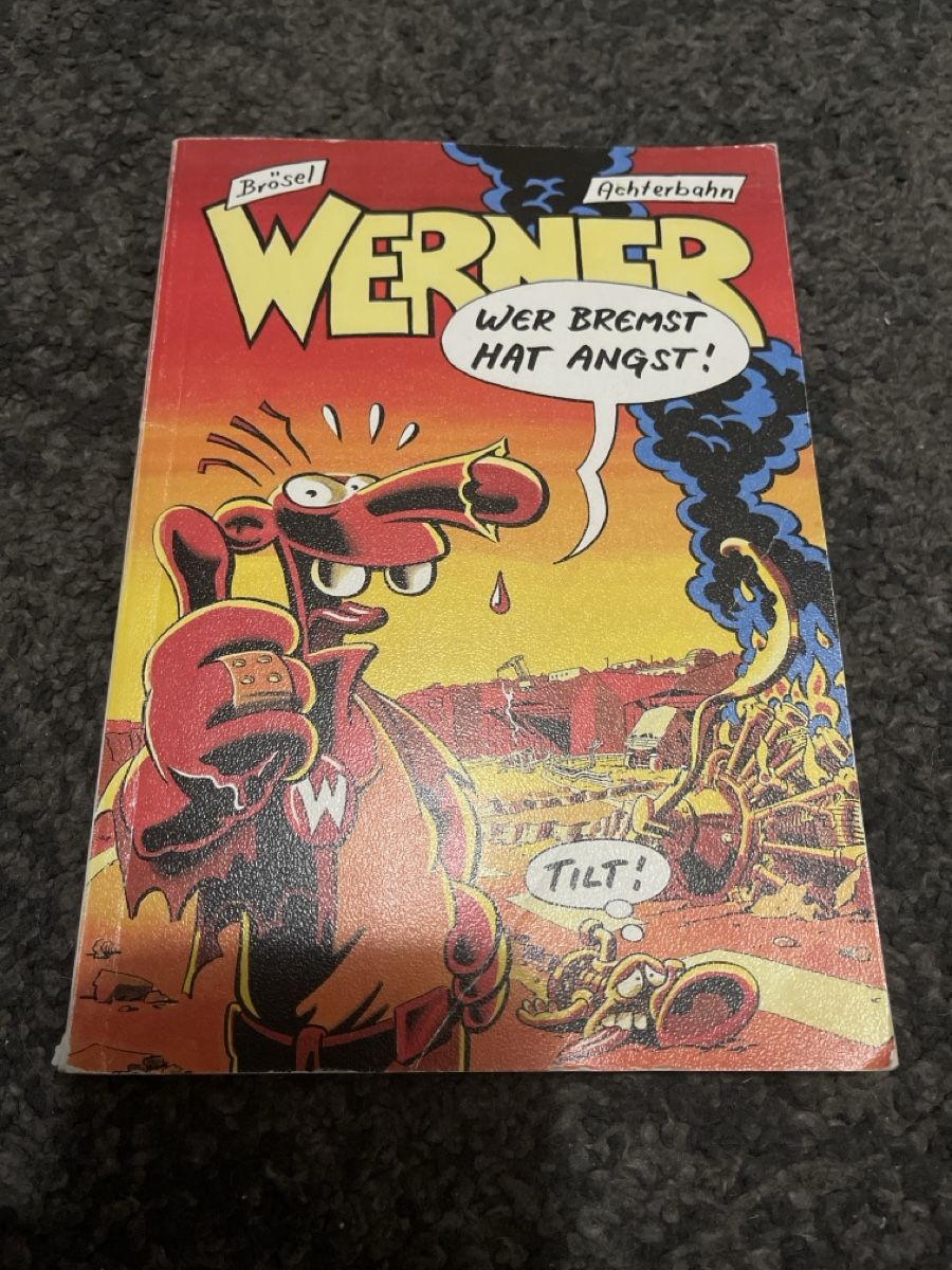 Fumetti: Werner Brösel Achterbahn WER BREMST HAT ANGST Comic – Usato da Unterkulm venduto da AnoliOccasion