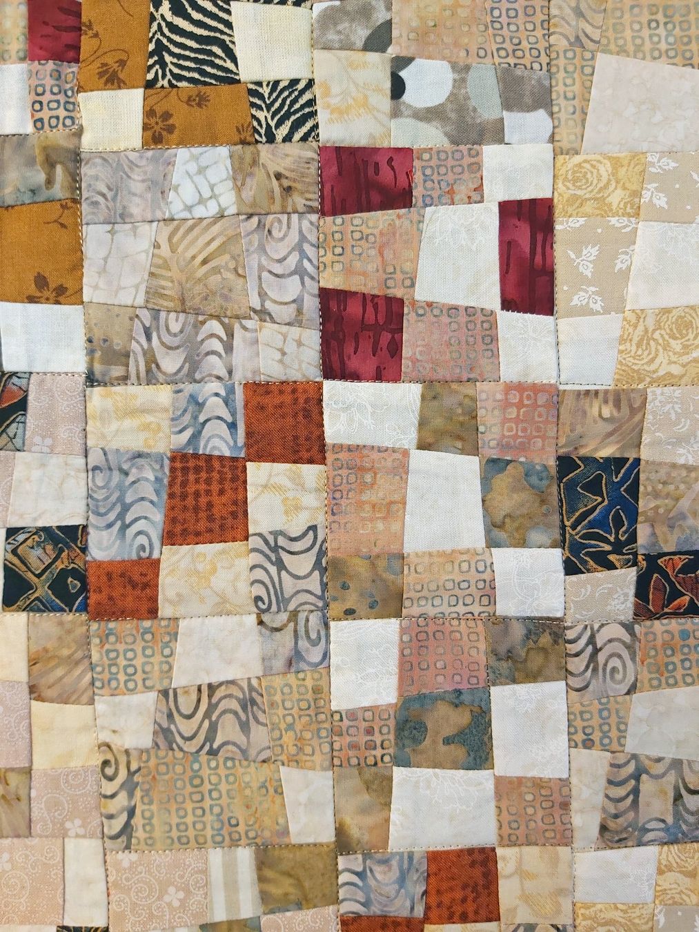 Alle Dekorationen: Patchwork Quilt "Flechten der Natur" Unikat 66 x 66 cm – Neu (gemäss Beschreibung) aus Wetzikon ZH von Meltingpot29 2