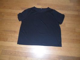 Schwarzes T-Shirt Gr. 5XL