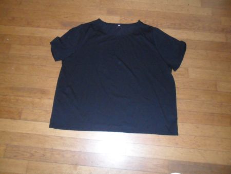 Schwarzes T-Shirt Gr. 5XL