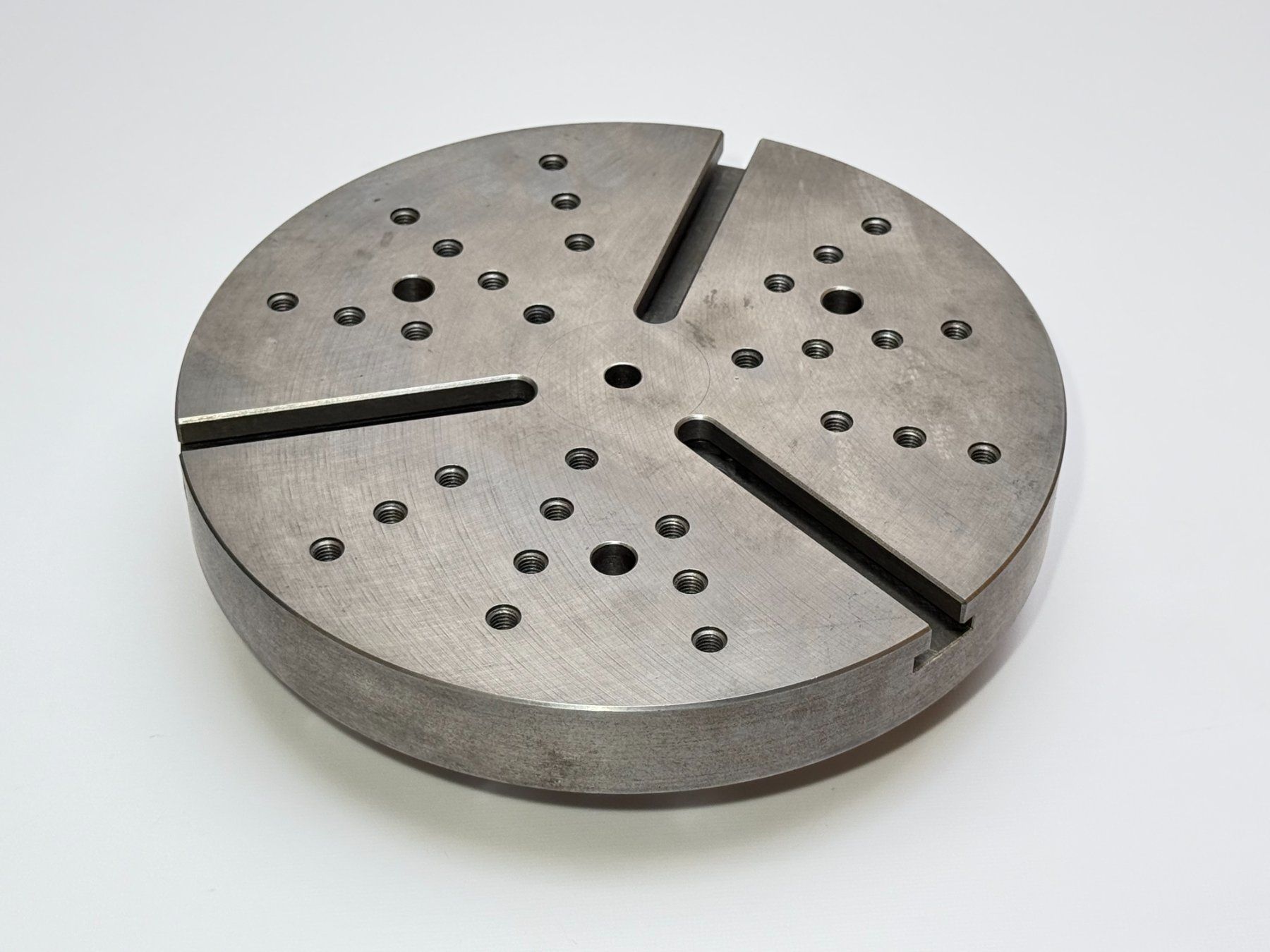 Schaublin Altro per industria metallurgica: Planscheibe Planfutter 240mm Camlock 3 Schaublin 125 – Usato da Boswil venduto da ABLagerBoswil 1