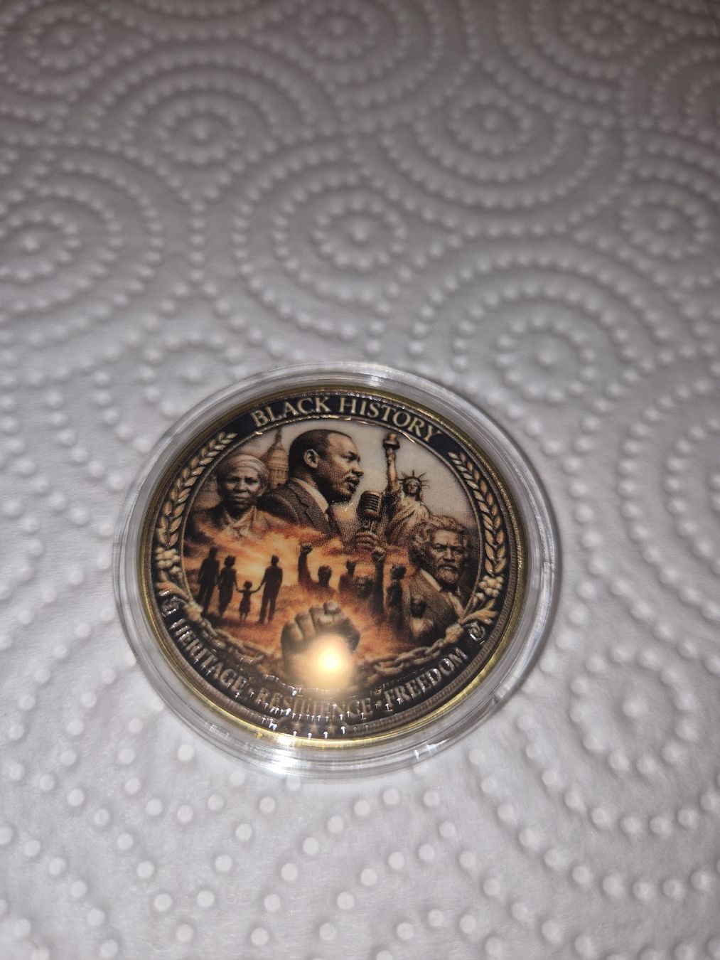 Toutes les monnaies: Pièce commémorative Black History – Neuf (Voir description) à Senèdes par hen_fw8b