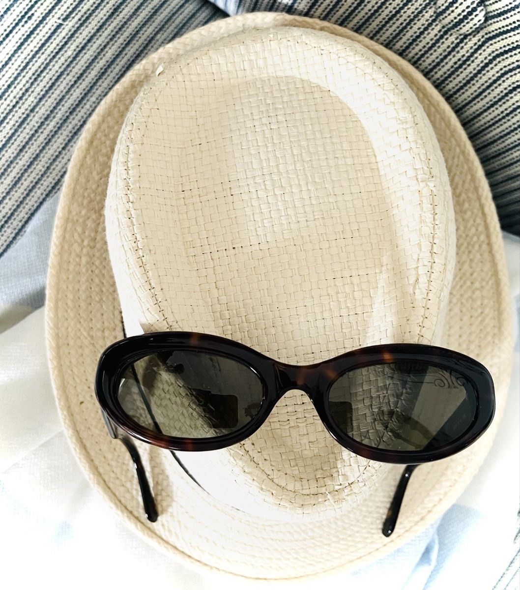 Occhiali & Lenti: Damen Sonnenbrille Retro Schildplatte – Usato da Schlieren venduto da yamay