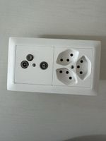 Hager kombination tv+steckdose