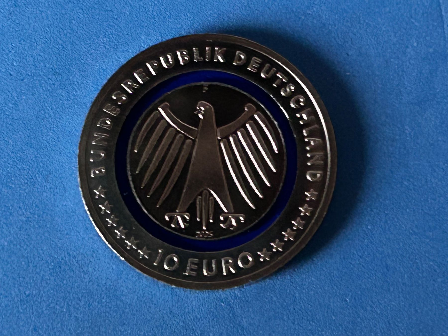 Tutti le monete: Germany -  10 Euro - THW 2025 UNC – Nuovo (secondo la descrizione) da Corcelles NE venduto da AJKader 7