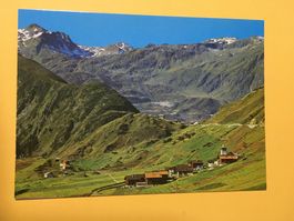 Selva und Tschamut Graubünden gegen Oberalppass