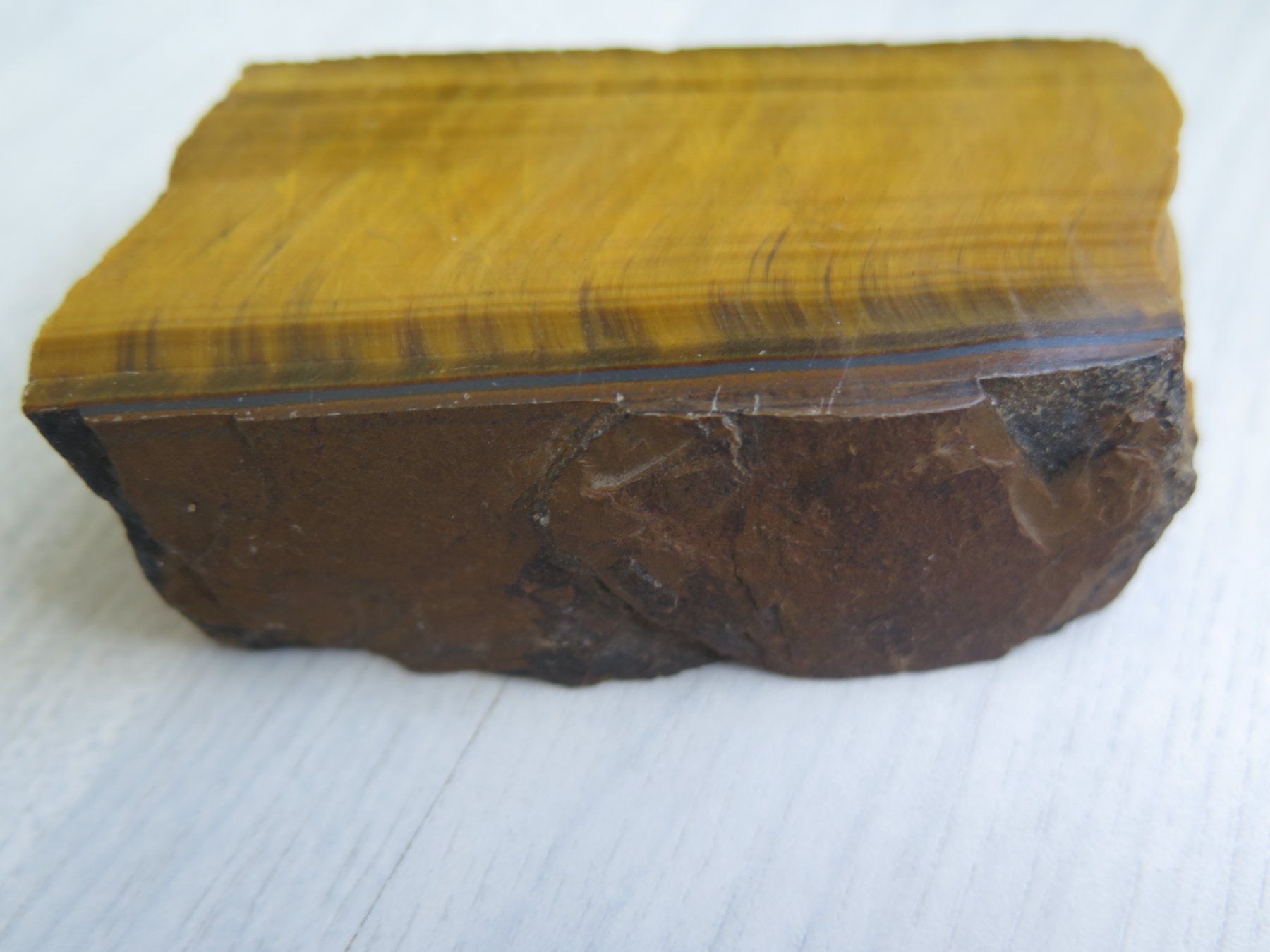 Minéraux & Lithothérapie: Tigerauge poliert von Namibia – D'occasion à Schaffhausen par Yamakana51L8736OQ8 1