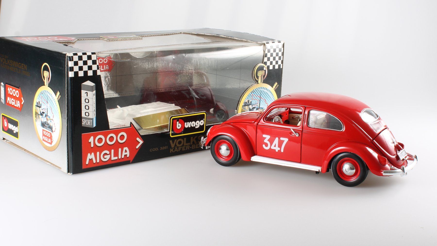 Volkswagen Modellini d'auto: VW Käfer Mille Miglia – Usato da Gossau SG venduto da mifab