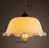 Lampe Suspendue Vintage  Douille en Cuivre