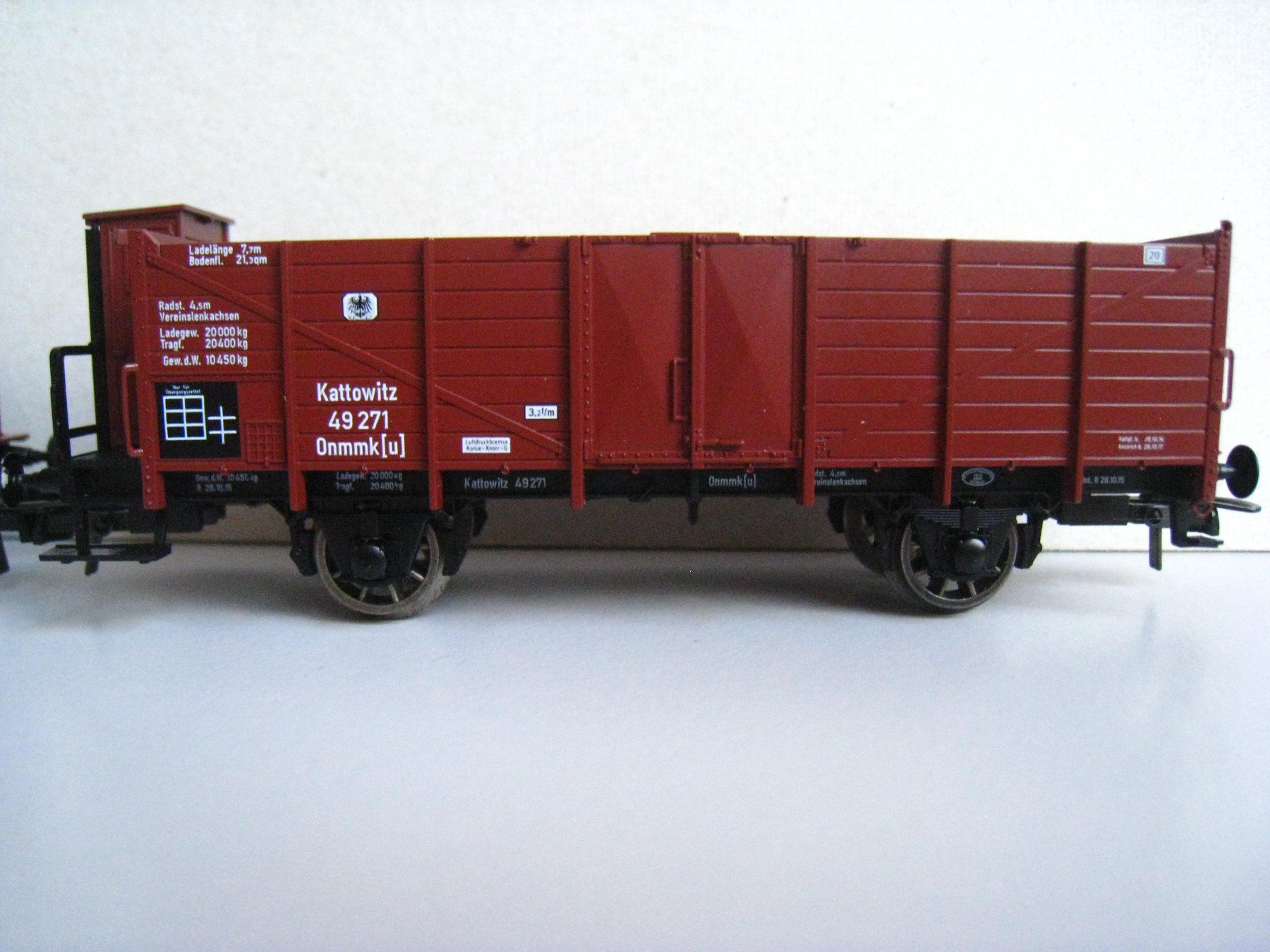 Fleischmann Modellini di ferrovie: Fleischmann-Kohlenwagen-Set, 4 verschiedene Kohlewagen – Usato da Buchs ZH venduto da swiss-train 5