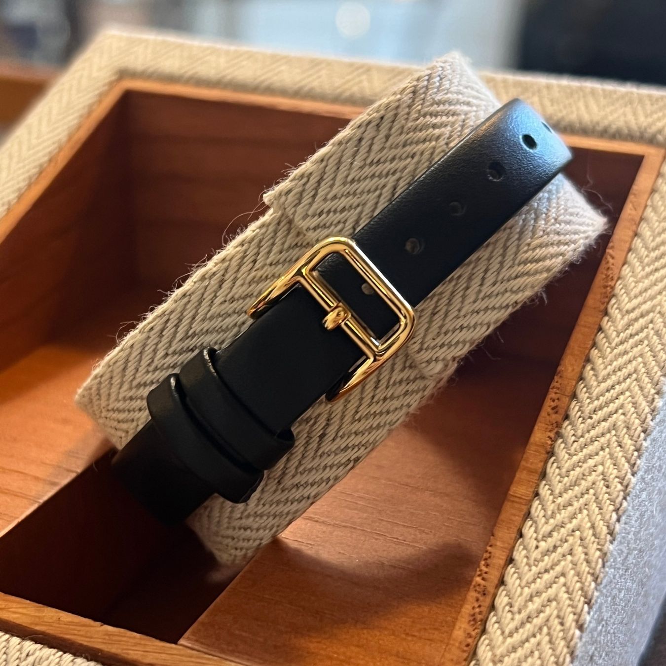 Hermès Orologi: Hermès Sellier Vintage Quartz Full Set SE4.220 – Usato da Carouge GE venduto da Watchaser 5